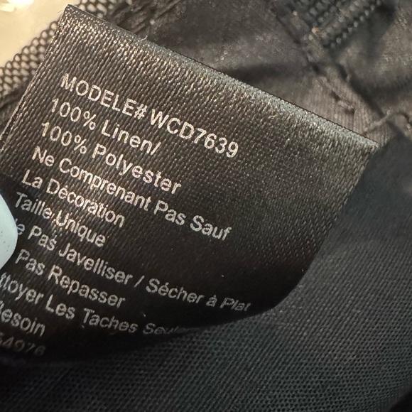 D&Y Elastafit Gray Linen Military Unisex Hat - Picture 7 of 7